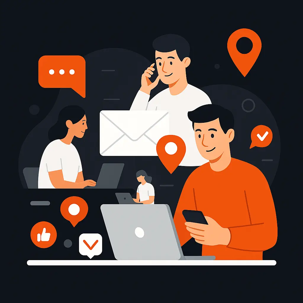 Write message to the WordPress vibe team
