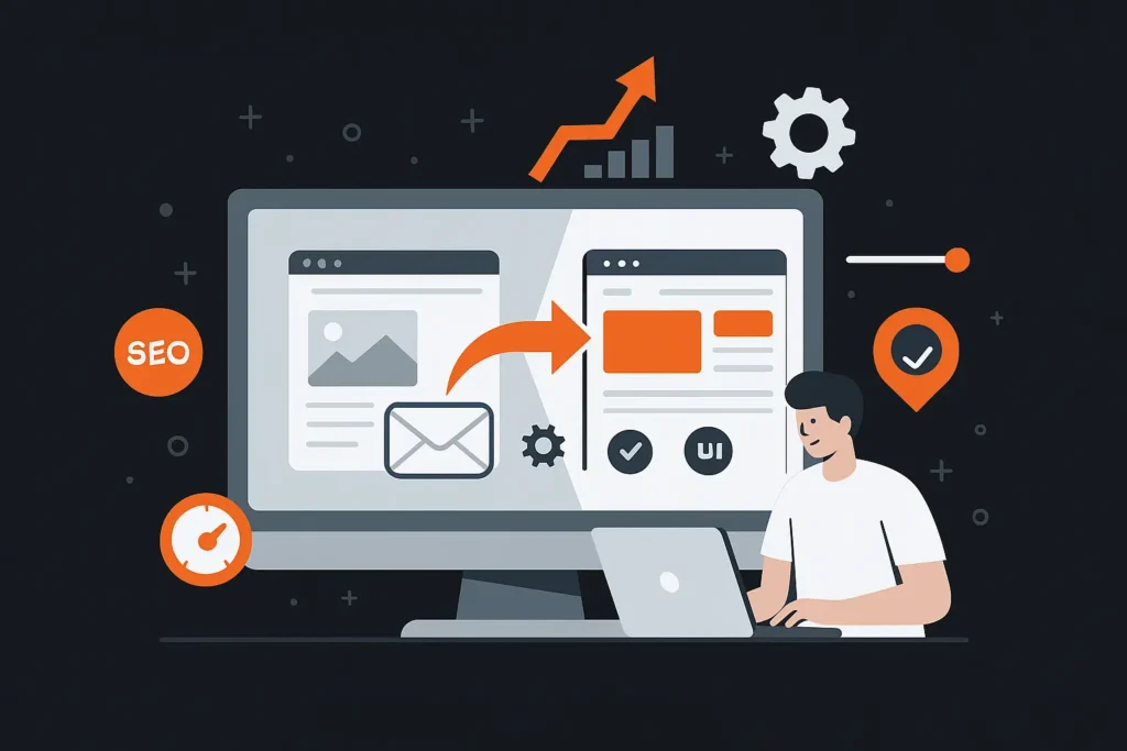 Website Redesign without breaking budget, get your website old audit website